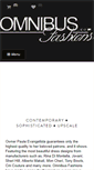 Mobile Screenshot of omnibusfashions.com